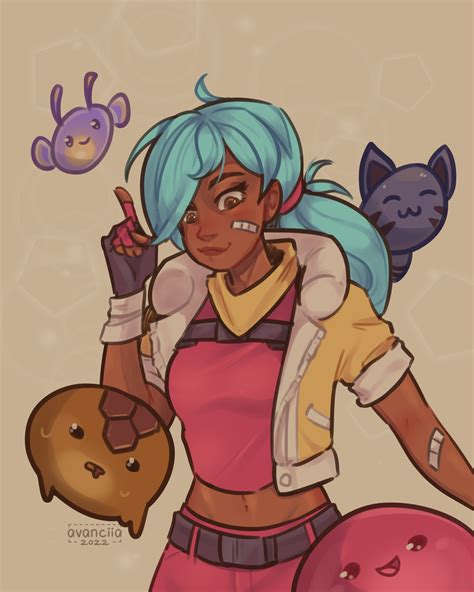 ArtStation - Slime Rancher Beatrix LeBeau fan art