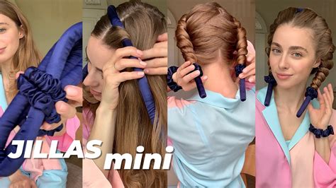 БИГУДИ JILLAS MINI 💙 TUTORIAL 💙 heatlesscurls - YouTube