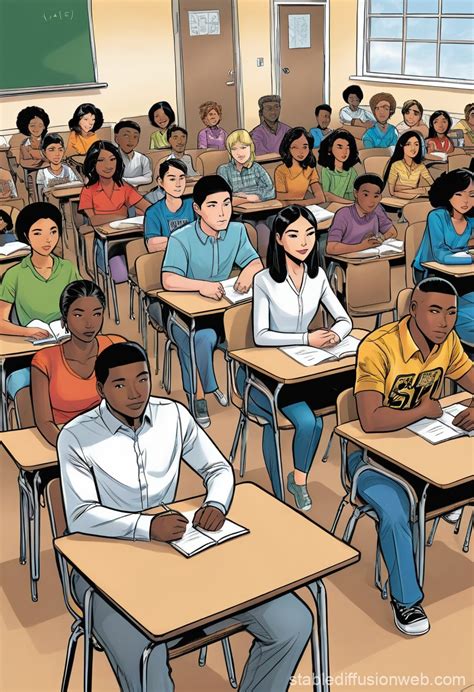 classroom representation reflection stable diffusion