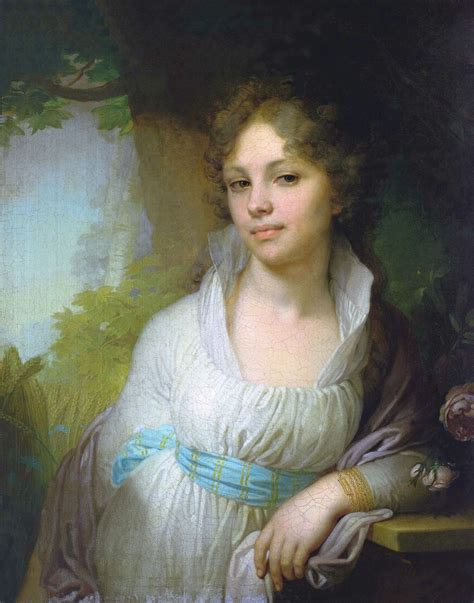 Vladimir Borovikovsky | Portrait of Maria Lopukhina, 1797 | The ...