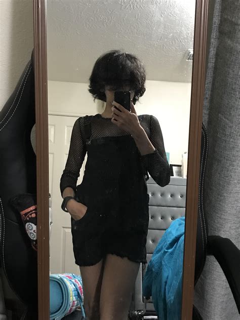 It totally is a dirty mirror on a chair. : femboy