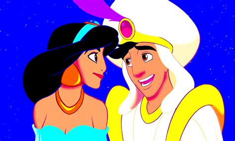 Walt Disney Screencaps - Princess Jasmine & Prince Aladdin - Walt