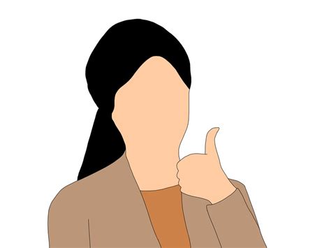 Download Woman Good Sign Royalty-Free Stock Illustration Image - Pixabay
