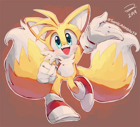 Tails the fox by SonicAimblu19 | Sonic funny, Sonic fan characters ...
