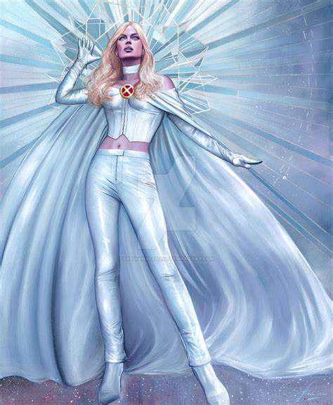 MARVEL UNBOUND CARD #84 ORIGINAL ART : EMMA FROST by fredianofficial on