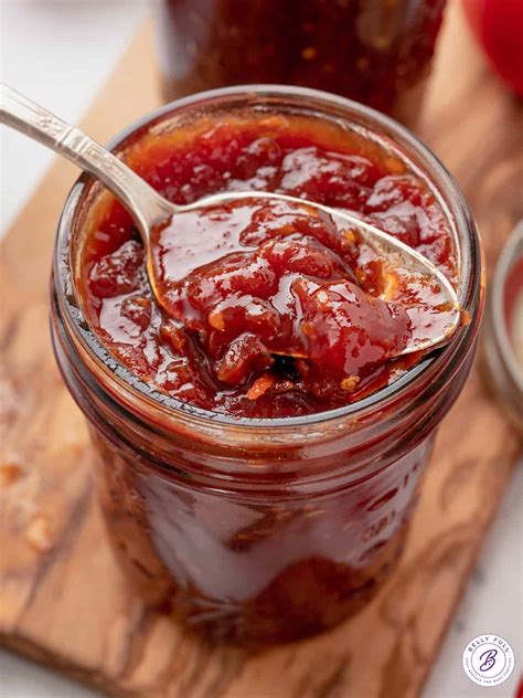 Easy Tomato Jam - Belly Full