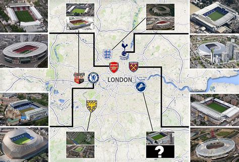 The changing face of London football: Arsenal and West Ham have moved ...