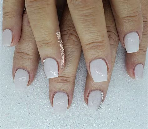 Acrylic nails | Nails, Acrylic nails, Off white