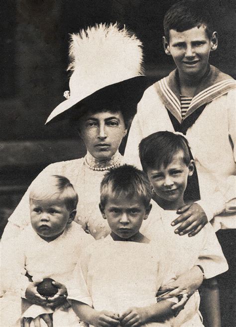 Grand Duchess Anastasia Mikhailovna surrounded by...