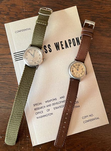 Glorious Amateurs: The Watch Worn by the OSS and SOE – Watches of Espionage