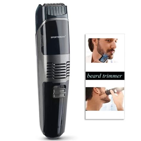 Professional Vacuum beard trimmer for men trimer stubble mustache ...