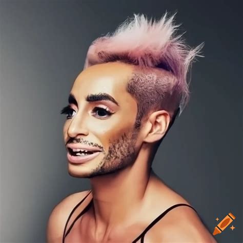 Frankie grande in jaded london attire on Craiyon