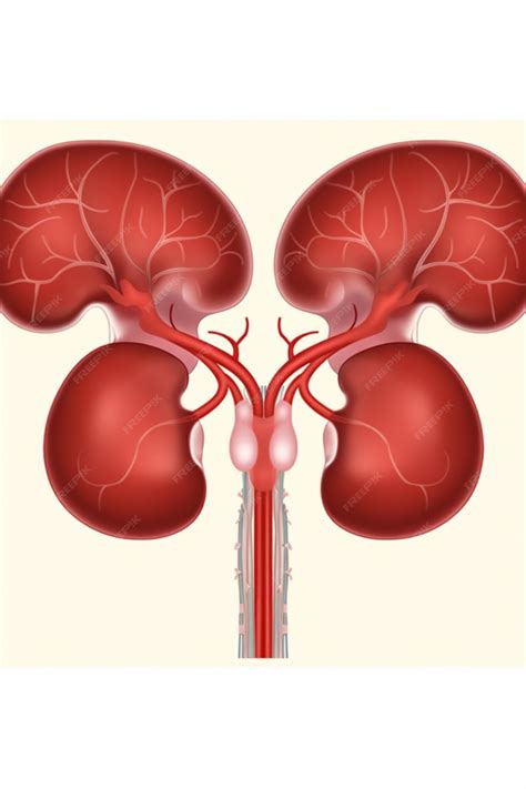 Premium AI Image | A diagram of the kidneys and the kidneys