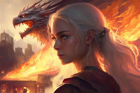 Daenerys Targaryen (AI art) by 3D1viner on DeviantArt