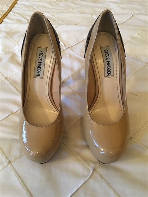 Steve Madden Nude Colour Stiletto Shoes Size: 6M Euro… - Gem