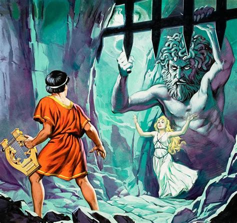 Орфей и Эвридика | Греческая мифология, Рисунки, Рисунки диснея