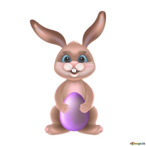 Easter rabbit transparent png free image - № 56266