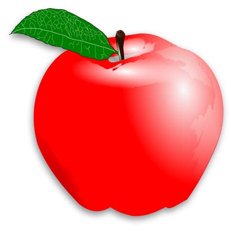 red apple clip art image clipsafari