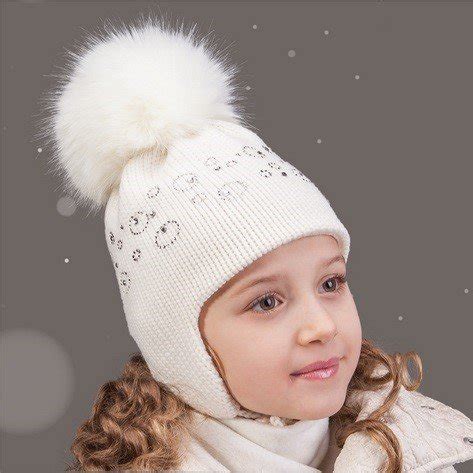 Зимняя шапка детская Tutu 1 - 4 лет Вязка Молочный 3-001191 купить ...