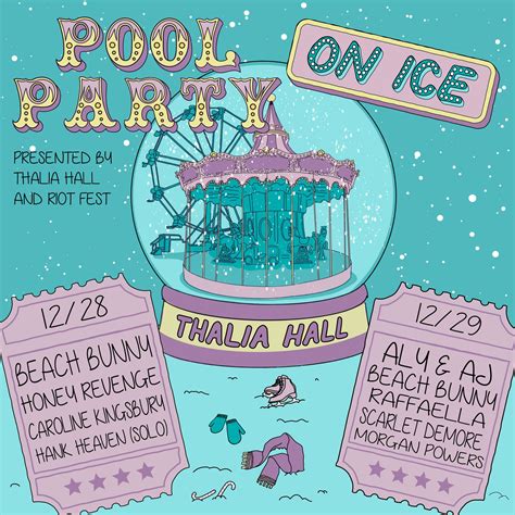 Two Nights of Beach Bunny Presents Pool Party On Ice ft. Aly & AJ