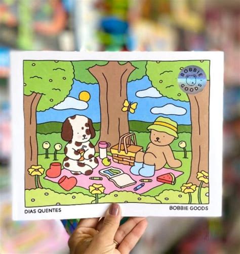Dias Quentes Bobbie Good - Dias quentes (Spring Summer) – Livro de colorir oficial Bobbie Goods ...