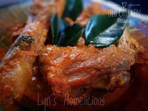 rendang ayam tua  chicken rendang recipe lyns homelicious