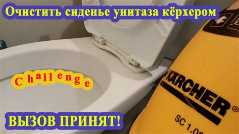 Мытьё сиденья унитаза пароочистителем KARCHER - YouTube