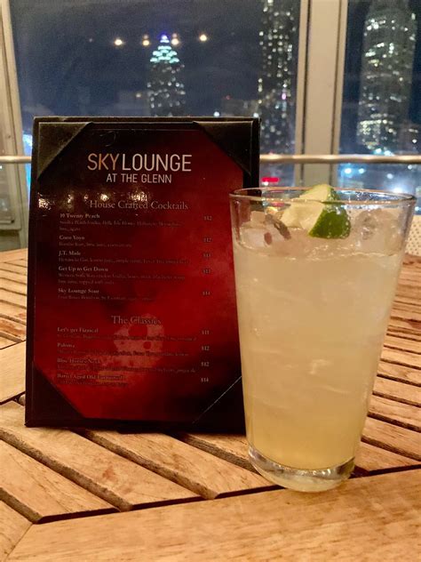 Menu at SkyLounge pub & bar, Atlanta