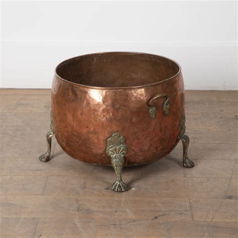 Large 20th Century Copper Log Bin - DA9629061 | Lorfords Antiques