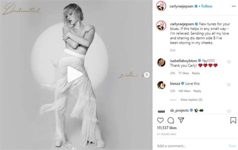 Carly Rae Jepsen sizzles on cover of new surprise record 'Dedicated Side B'