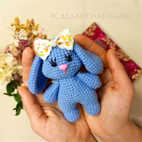Вязанная игрушка "Зайка" - купить с доставкой по выгодным ценам в ...