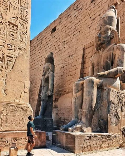 Луксорский храм . Карнак | Luxor temple, Egypt, Natural landmarks