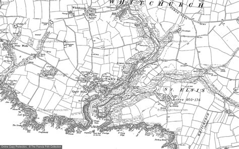 Historic Ordnance Survey Map of Solva, 1906 - Francis Frith
