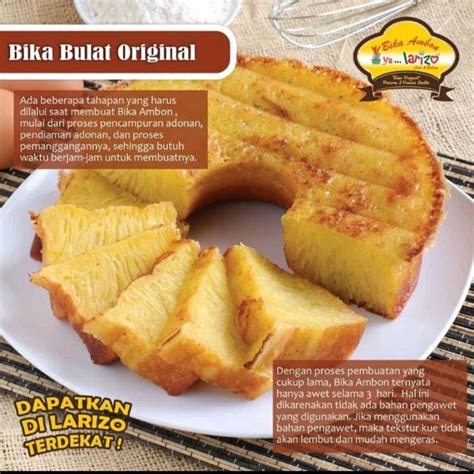 Jual BIKA AMBON LARIZO ORIGINAL BULAT / OLEH-OLEH KHAS JOGJA (FREE ...