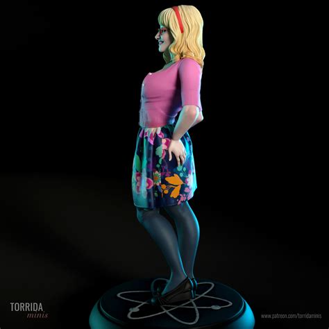 👾 Bernadette from The Big Bang Theory・ 3D File for 3D printing・Cults