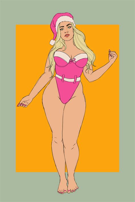 Paola Celeb at Christmas by noconsfw on DeviantArt