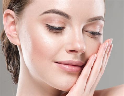 Premium Photo | Woman healthy skin beautiful face skin care
