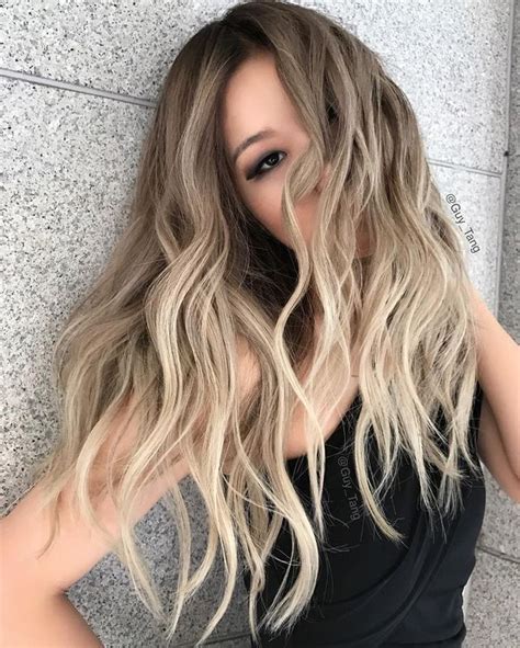 Pin by 𝙰𝚕𝚒𝚗𝚊 on - H A I R C O L O U R S - | Blonde asian hair, Balayage ...