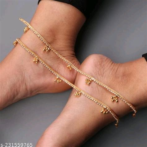delicate gold ankletindian ankletsantique gold ankletsindian