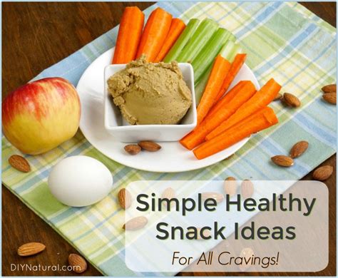 Easy Healthy Snacks: Healthy Homemade Snacks for Any Craving