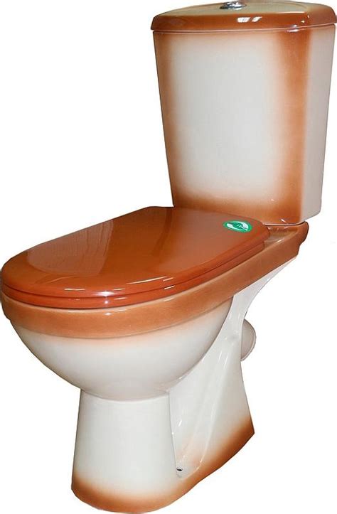 Унитаз компакт Rosa Комфорт 4620008191010 коричневый с бачком и ...