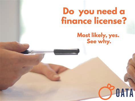 finance license oata