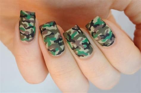 Маникюр Камуфляж С Рисунком — Richnail.ru