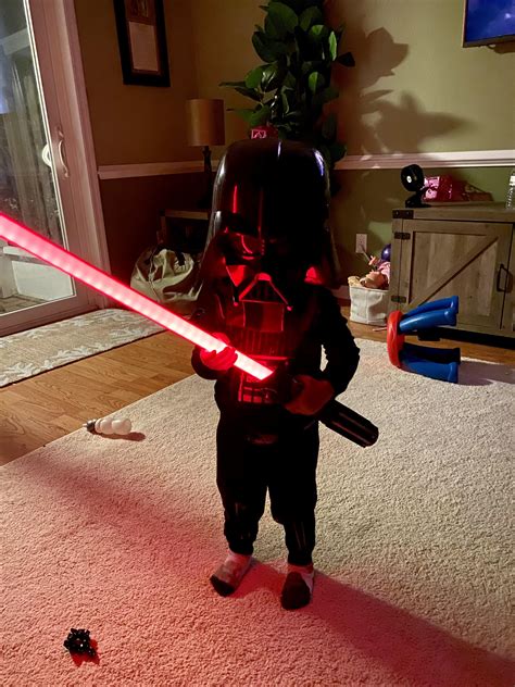 PsBattle: Toddler Darth Vader : r/photoshopbattles