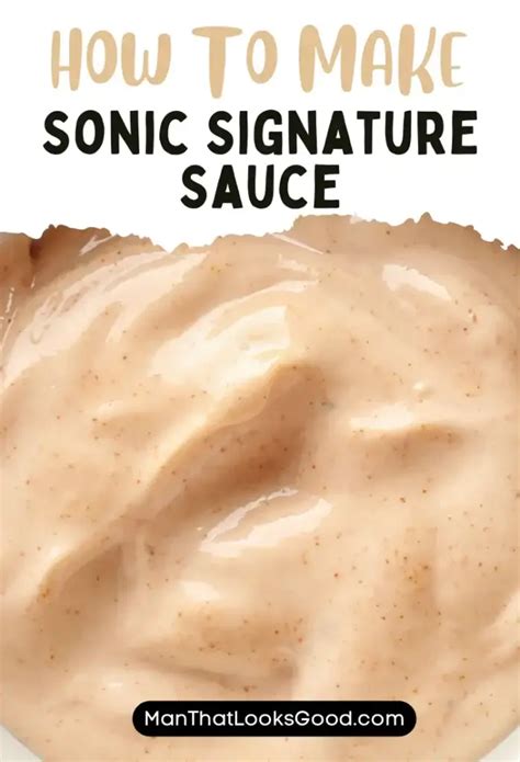 Sonic Signature Sauce Recipe | Easy and Simple