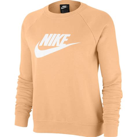 Bluza damska Nike Essentials Crew FLC HBR żółta BV4112 734 | Nike ...