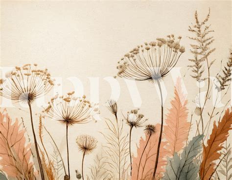 wild meadow wallpaper happywallcom