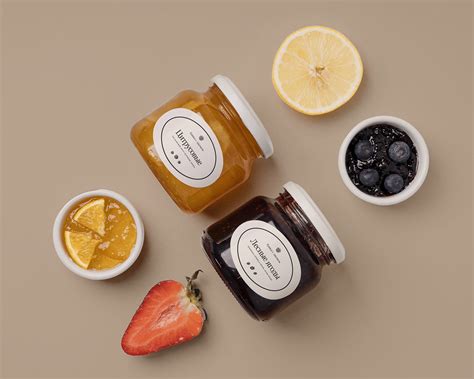 Банка с джемом on Behance