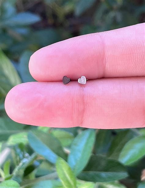 Tiny Nose Stud Silver Nose Stud L-shaped Nose Stud Nose - Etsy