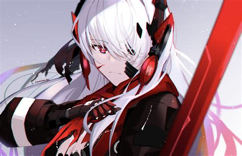 lucia: crimson abyss (punishing: gray raven) drawn by lilachology